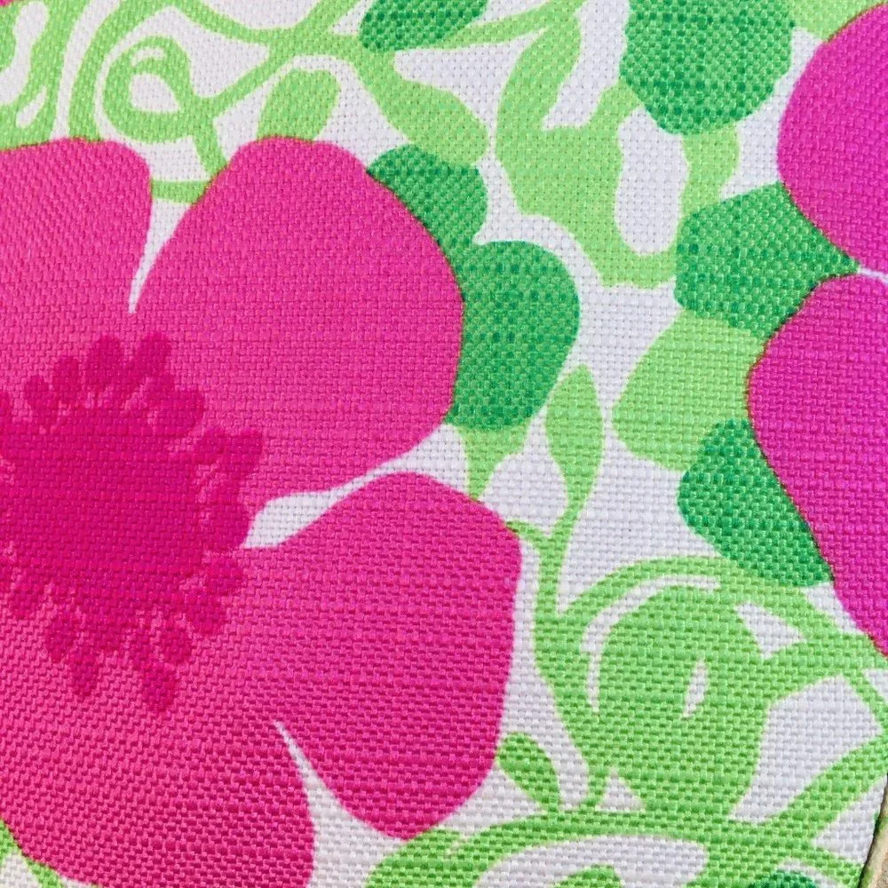 Lilly Pulitzer For Estee Lauder Floral Cosmetic Makeup Bag